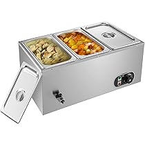 ビュッフェウォーマー　食品ウォーマー  保温  フードウォーマー　ガス　業務用 Amazon.co.jp: フードウォーマー 業務用 1500W 電気湯煎式保温器